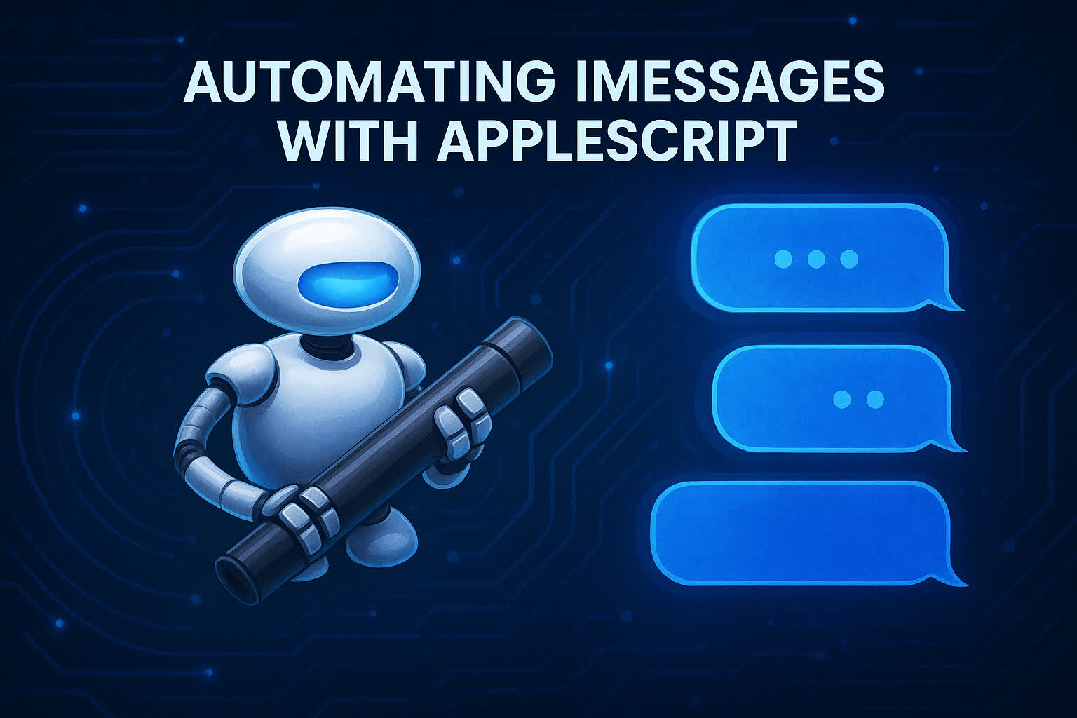 Automate iMessages with AppleScript