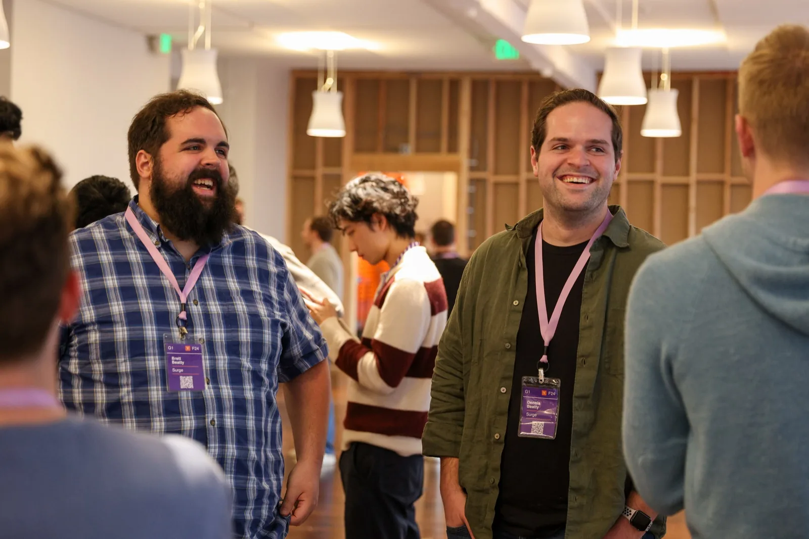 Brett Beatty and Dennis Beatty at Y Combinator in 2024